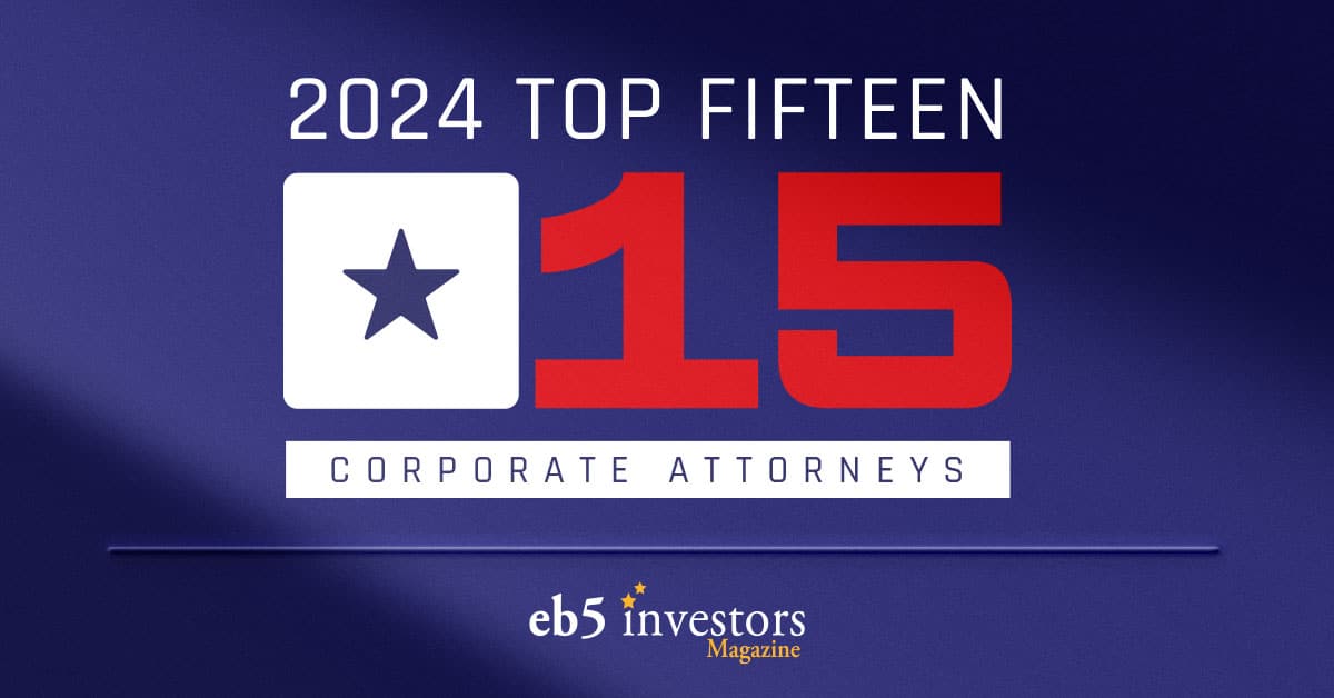 EB5 Top 15 Corporate Attorneys 2024